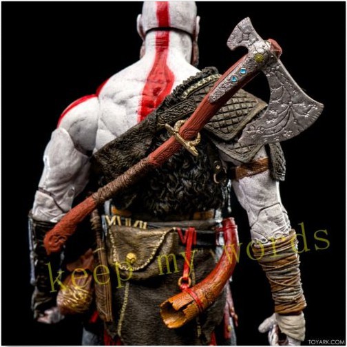 Neca Mô Hình Nhân Vật God Of War 4 Kratos 18cm