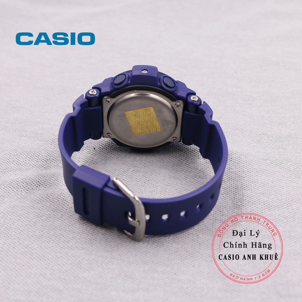 Đồng hồ nữ điện tử Casio BabyG BGA-210-2B2DR dây nhựa