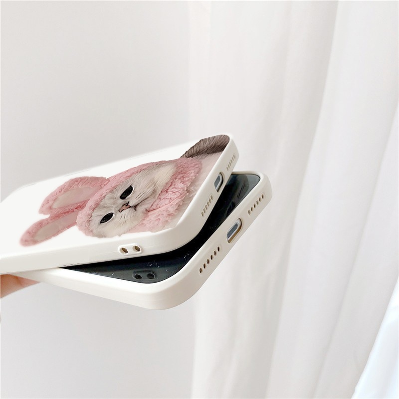 Ốp điện thoại iphone hình mèo chảnh siêu dễ thương 6/6plus/6splus/7/7plus/8/8plus/x/xr/xs/11/12//13/14/pro/promax/plus