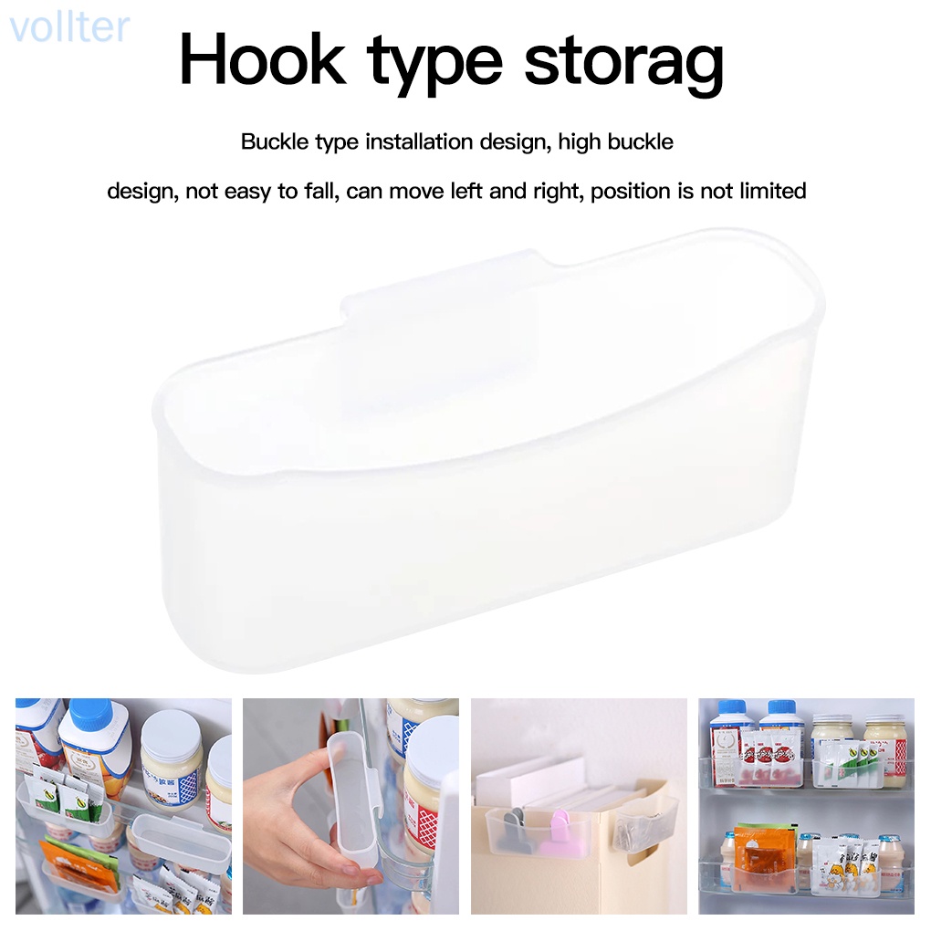 Set 2 Giá Đỡ Lọ Gia Vị Treo Tủ Lạnh Tiện Lợi
