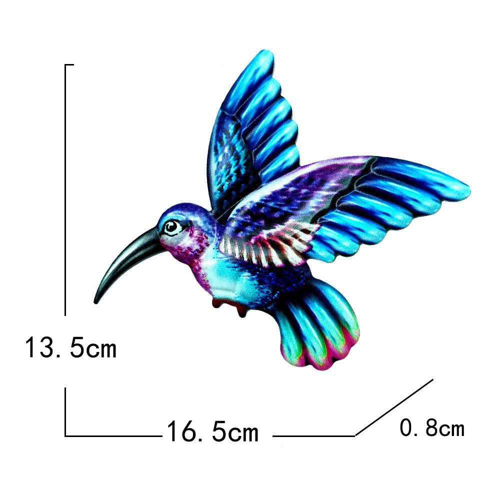 Mô Hình Chim Ruồi Bằng Gỗ Dùng Trang Trí Sân Vườn Độc Đáo