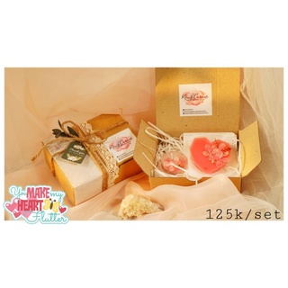 Set quà tặng sáp + nến thơm sweet heart❤