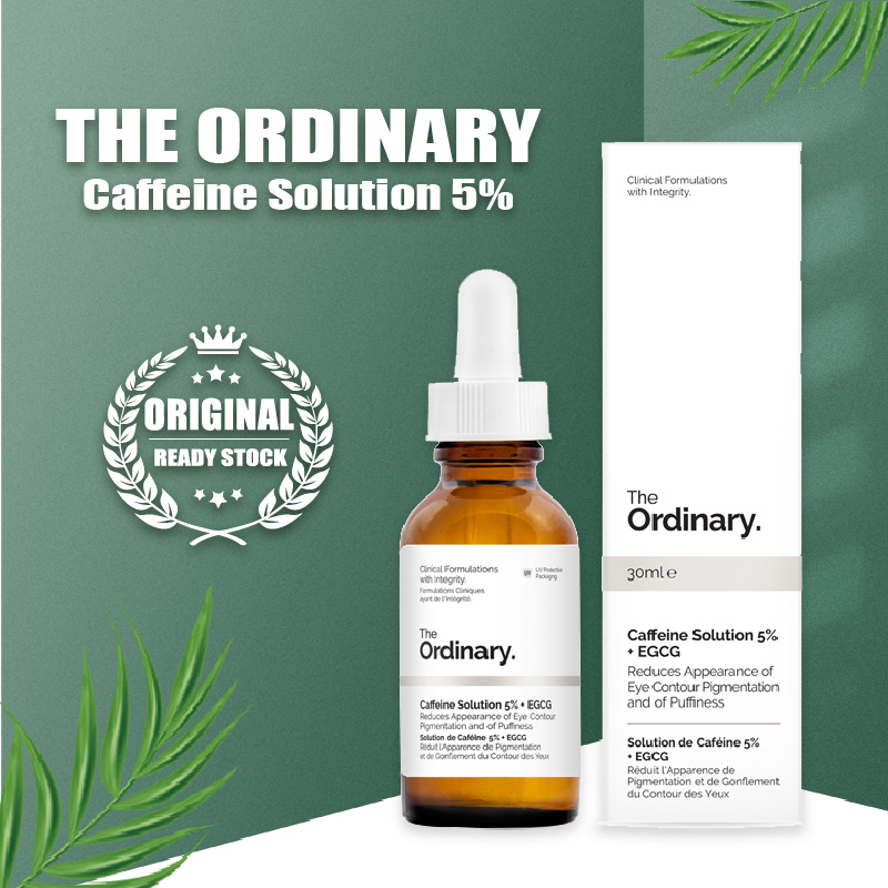 Serum Dưỡng Mắt Tinh Chất The Ordinary Caffeine Solution 5% EGCG 30ml