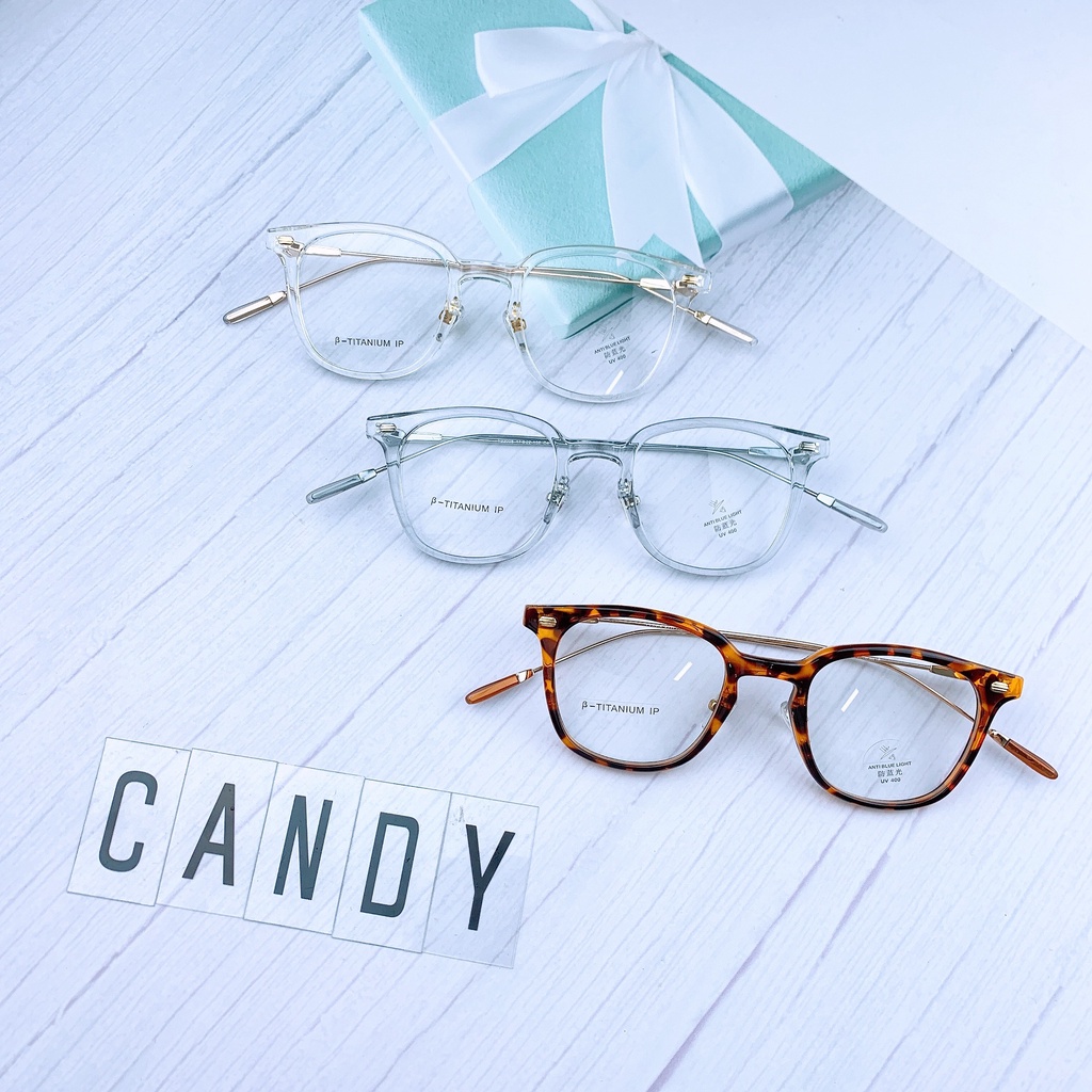Gọng kính cao cấp unisex 22008 - Tiệm kính Candy