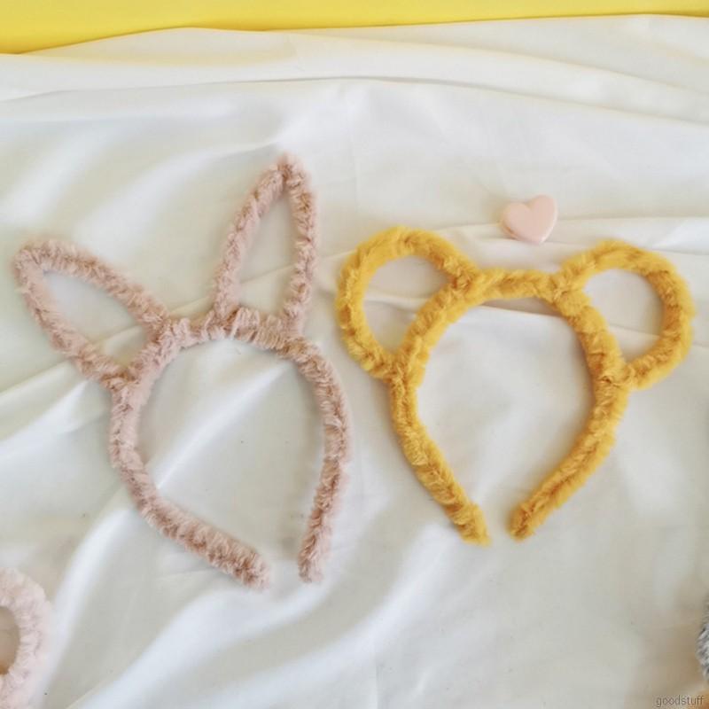 Cài tóc tai thỏ dễ thương cho bé gái