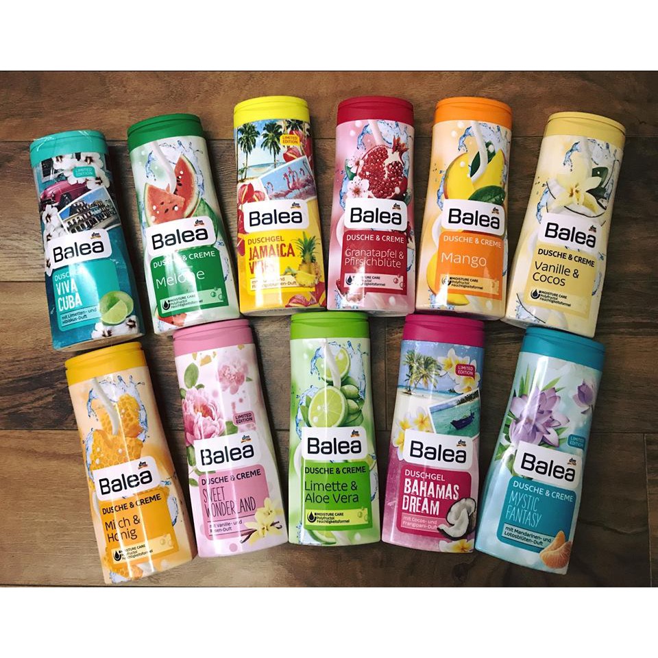 SỮA TẮM BALEA nhiều mùi 300ml