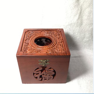 Hộp để giấy ăn bằng gỗ cao cấp hàng loại 1