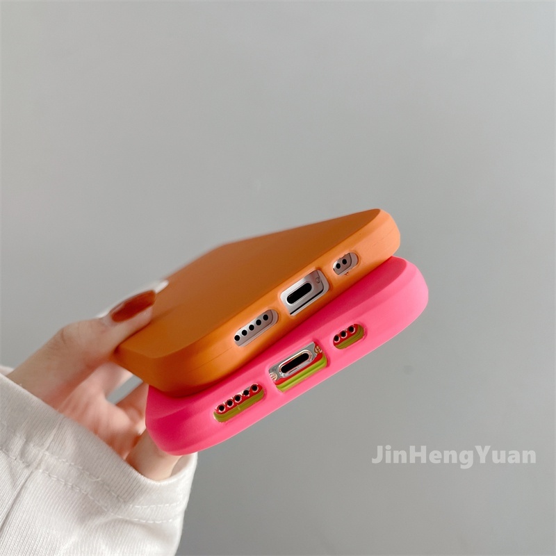 Ốp điện thoại silicon dẻo và PC màu trơn thời trang thích hợp cho IPHONE 13 11 12 PRO MAX XS X XR 7 8 PLUS MINI SE2020