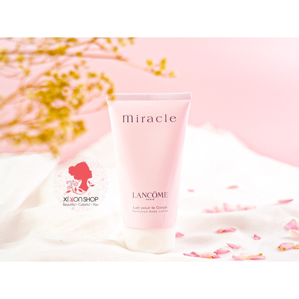 DƯỠNG THỂ NƯỚC HOA LANCÔME MIRACLE PERFUMED BODY  150ML