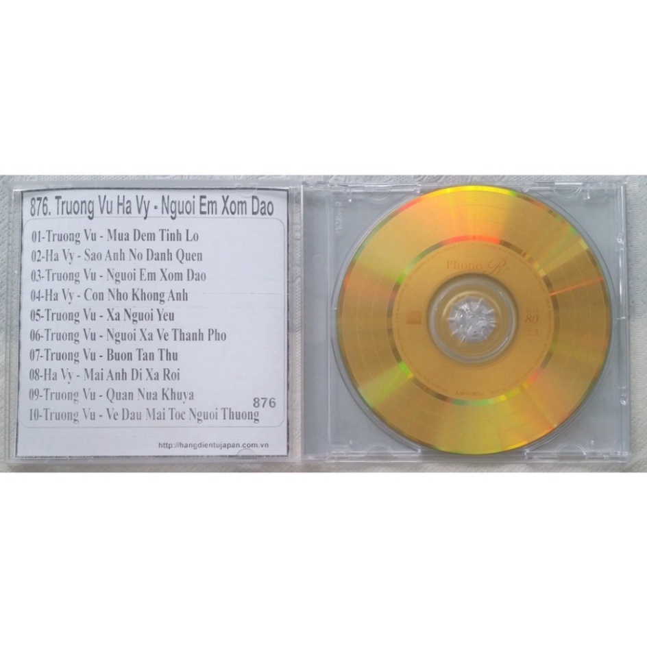 Bộ 4 CD ca sĩ Trường Vũ ( 690 - 1669 )