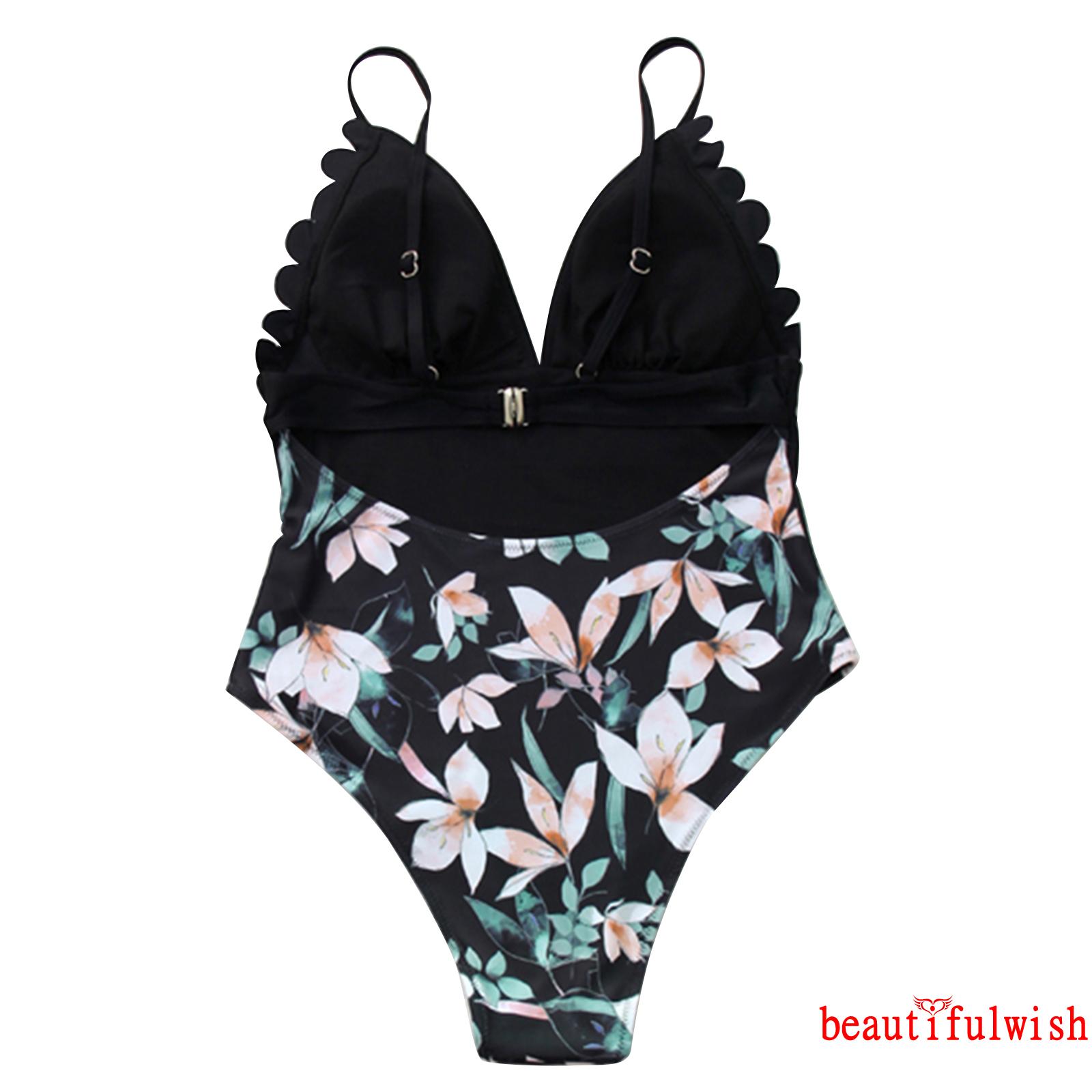 Đồ Tắm Một Mảnh In Họa Tiết Cây Xanh Quyến Rũ Dành Cho Nữ | BigBuy360 - bigbuy360.vn