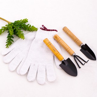 Bộ cuốc xẻng làm vườn mini 3 món | Bộ dụng cụ chăm sóc cây cảnh