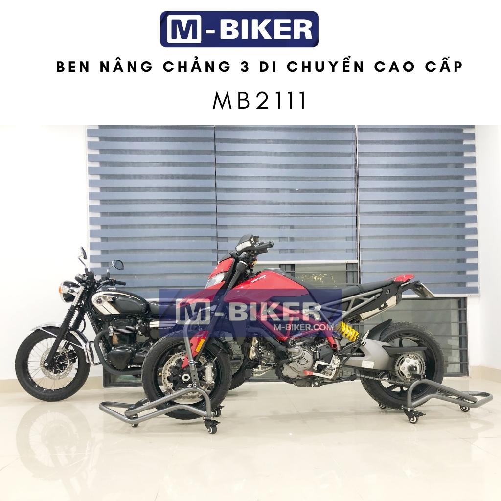 Ben Nâng xe máy di chuyển chảng 3 cao cấp của MBiker MB2111 dùng cho motor Naked và Sport