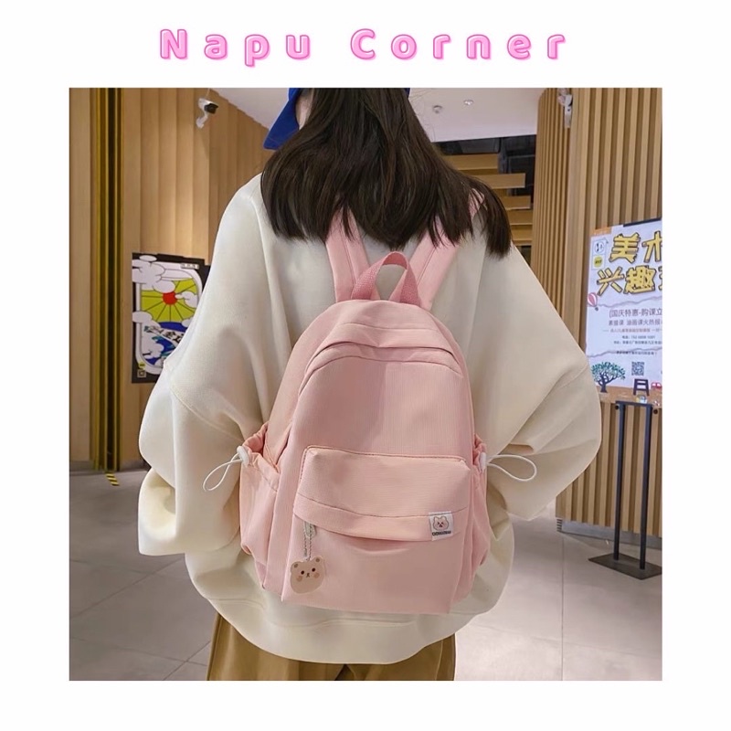 BALO MINI CHẤT CHỐNG THẤM LOGO GẤU NHỎ