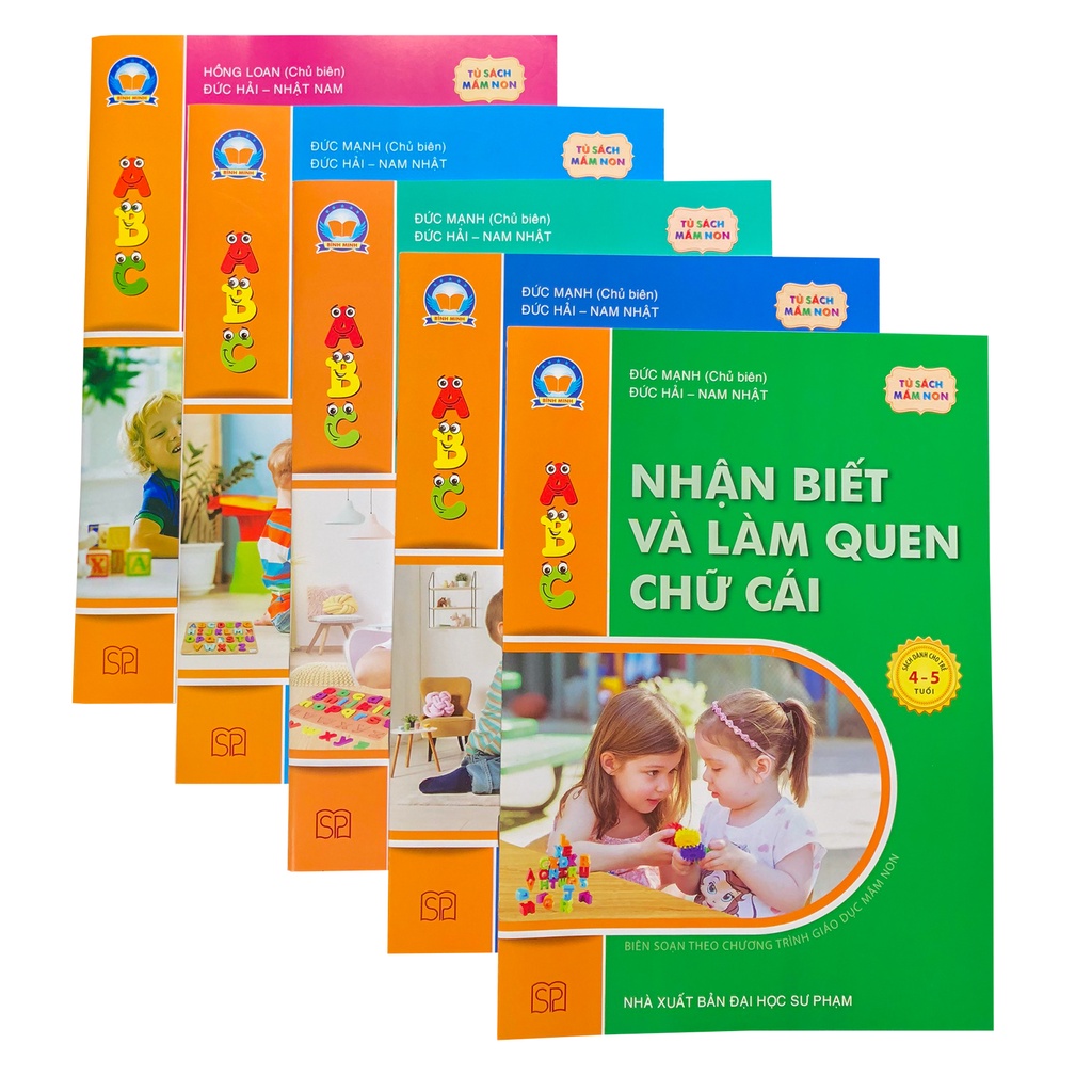 Sách Nhận biết và làm quen chữ cái - Sách mầm non cho trẻ 4 - 5 tuổi