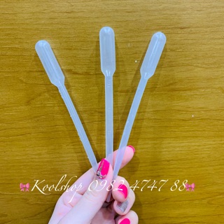 Ống hút nhựa 2ml (dùng chiết mẫu thử nước hoa/ dung dịch)