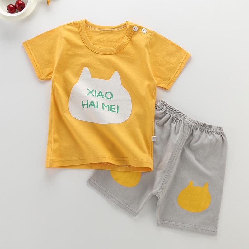 Bộ Đồ Ngủ Pijama Kiểu Dáng Xinh Xắn Dễ Thương Cho Các Bé