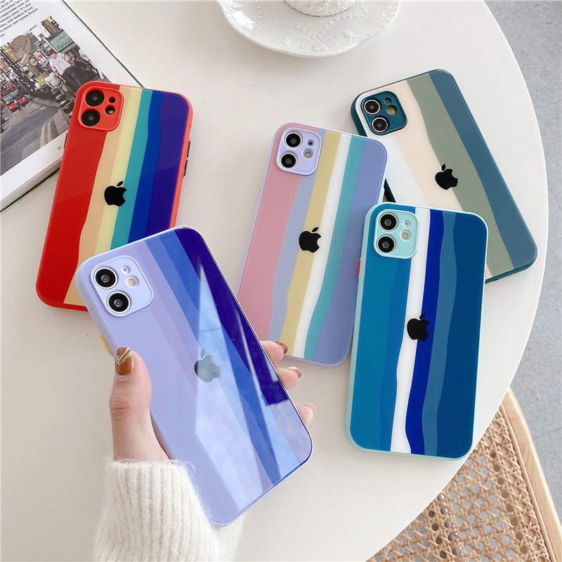 Ốp Lưng Kính iPhone Siêu Đẹp Chống Bẩn iP 6,6s,6 plus,6s plus,7,7 plus,8,8 plus,x,xr,xs,xs max,11,11 pro,11,12 pro max