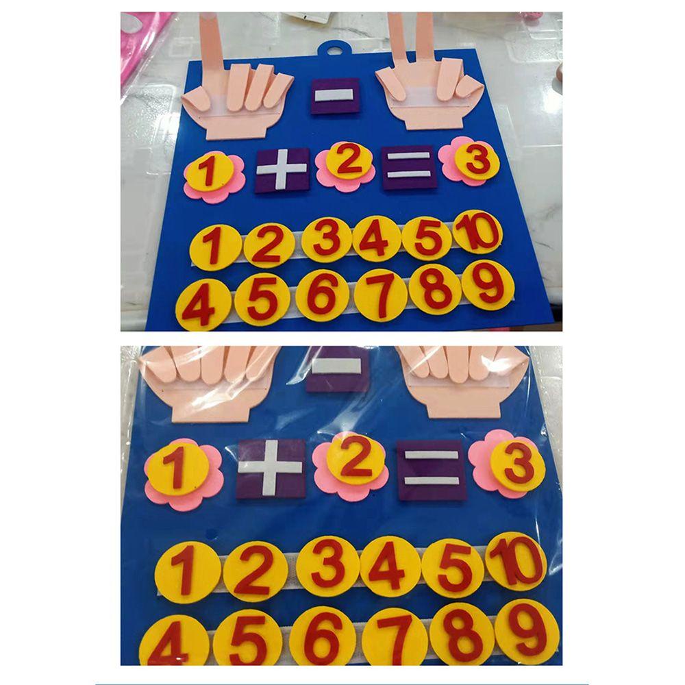 Bộ Đồ Chơi Toán Học Bằng Ngón Tay Theo Phương Pháp Montessori Mới