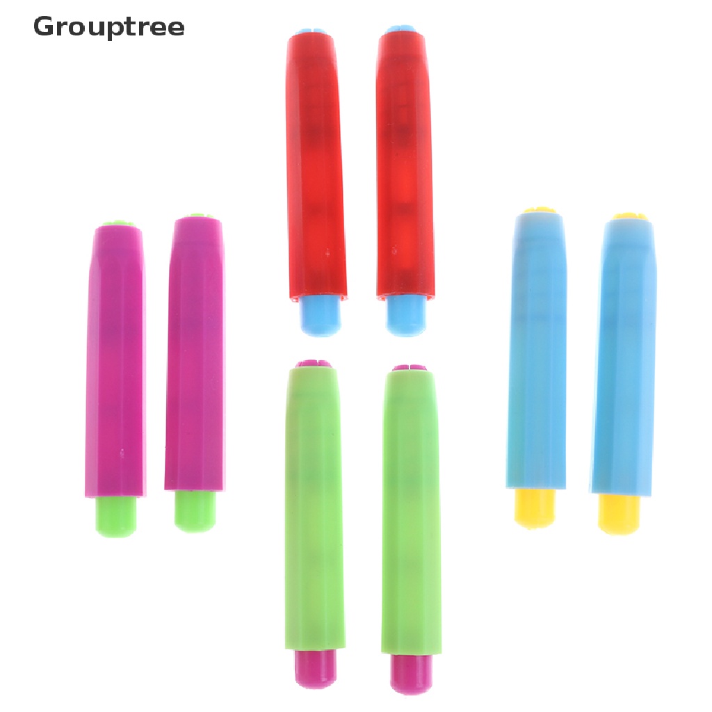 Set 5 Dụng Cụ Giữ Phấn Không Độc Hại Nhiều Màu Sắc Cho Dạy Học