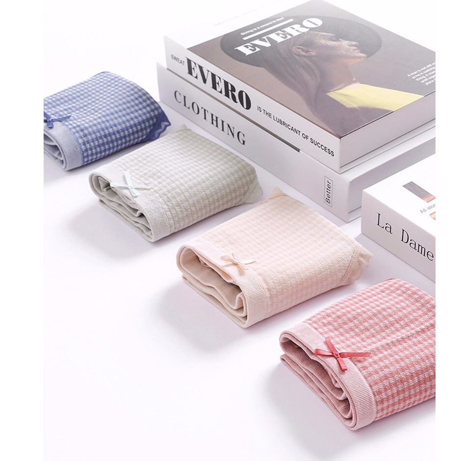 Hộp 5 quần lót nữ viền ren xuất Nhật ⚡️ 𝐅𝐑𝐄𝐄 𝐒𝐇𝐈𝐏 ⚡️Hàng cao cấp, kháng khuẩn ♥️ FULL HỘP GIẤY Mã QL3 | BigBuy360 - bigbuy360.vn