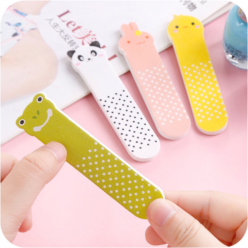 Dũa móng tay mini kiểu dáng xin xắn - Gấu Xám