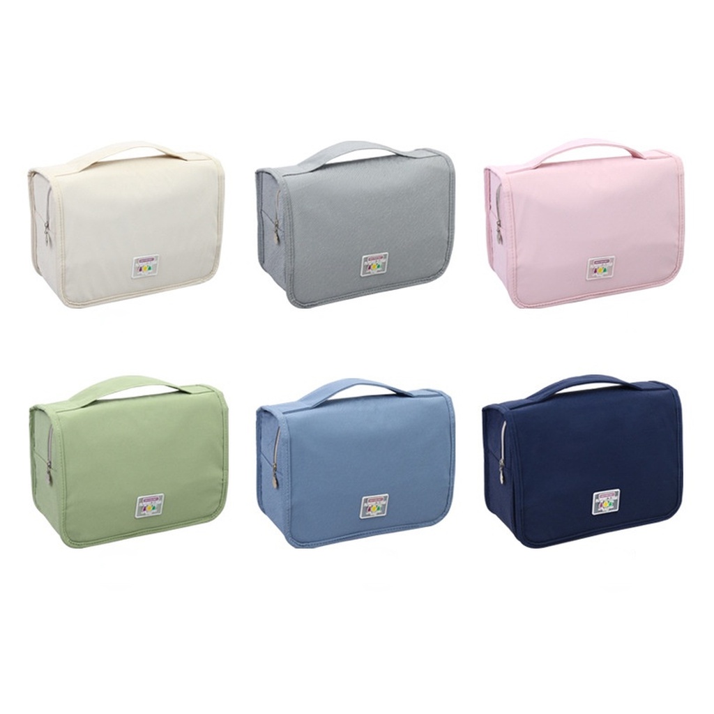 Túi Đựng Mỹ Phẩm Đi Du Lịch Chống Thấm Nước Có Ngăn Khô Và Ướt Tiện Lợi