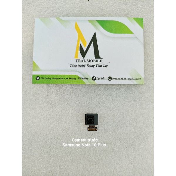 Camera trước Samsung Note 10 Plus