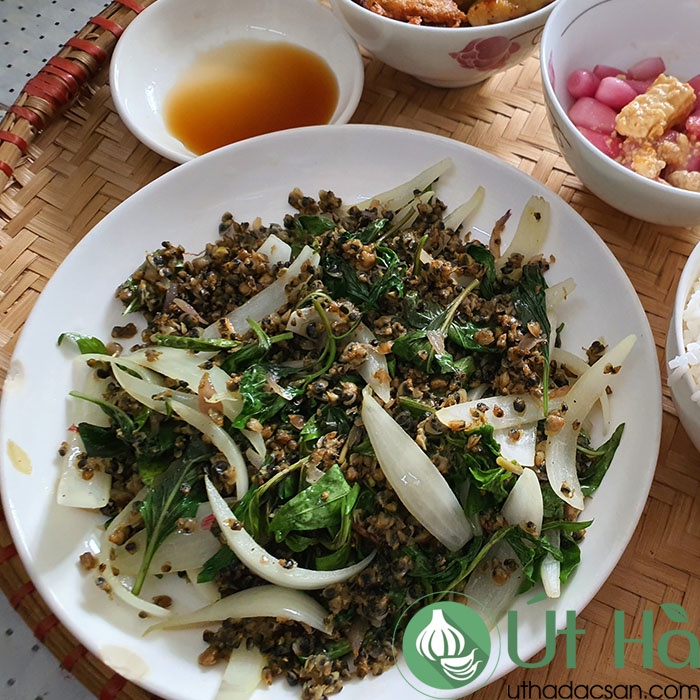 Hến Tươi Quảng Ngãi Đã Làm Sạch 1 Phần 0.5Kg Cái Hên Và 1 Bịch Nước Cốt Đặc 1Kg - Út Hà Đặc Sản