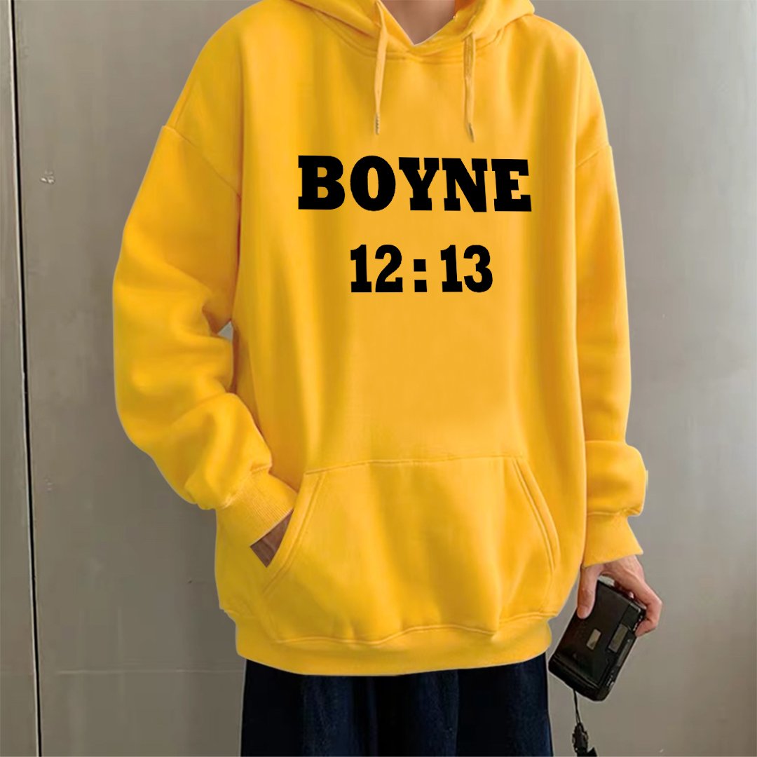 [Mã QUANAP giảm 15k đơn 200k] Áo Khoác Nỉ Hoodie In Boyne