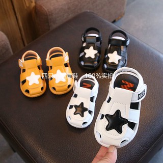Giày Sandal Da Đi Biển Cho Bé Trai 0-1 - 2 Tuổi