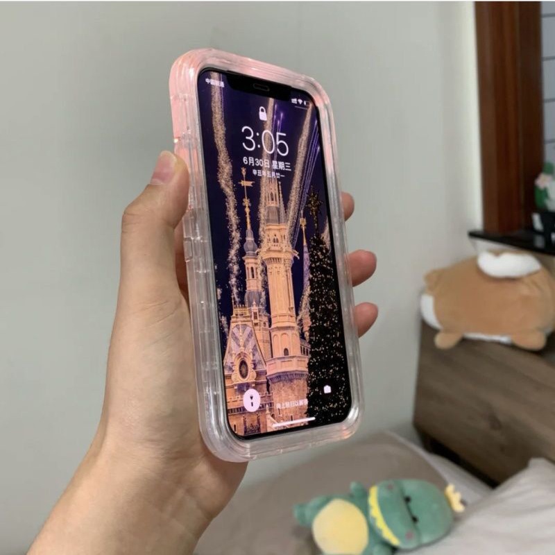 Ốp điện thoại trong suốt chống rơi cho Iphone 14 13 Pro Max/12Promax / Iphonex / Xr / Xsmax / Iphone11 Iphone7P / 8p