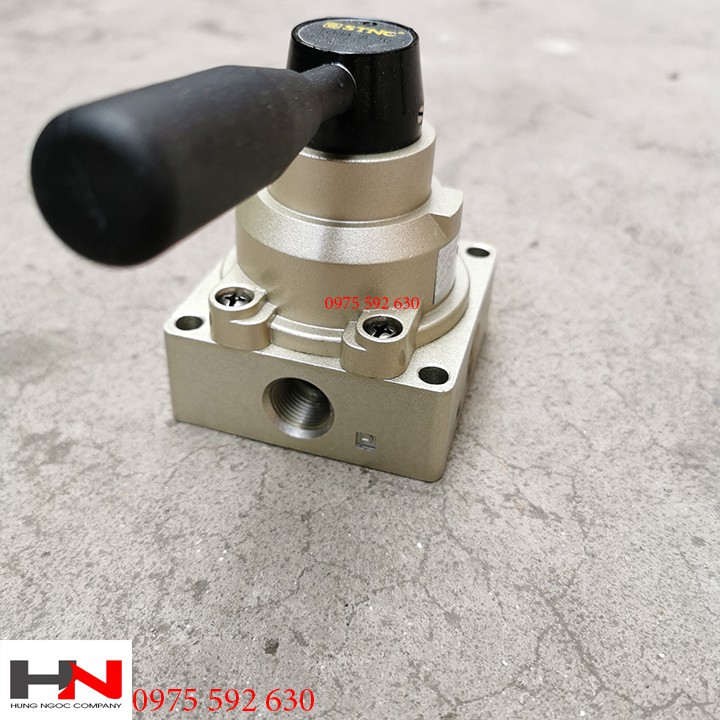 Van tay gạt cơ điều khiển xi lanh khí nén TG34-S-10 như hình