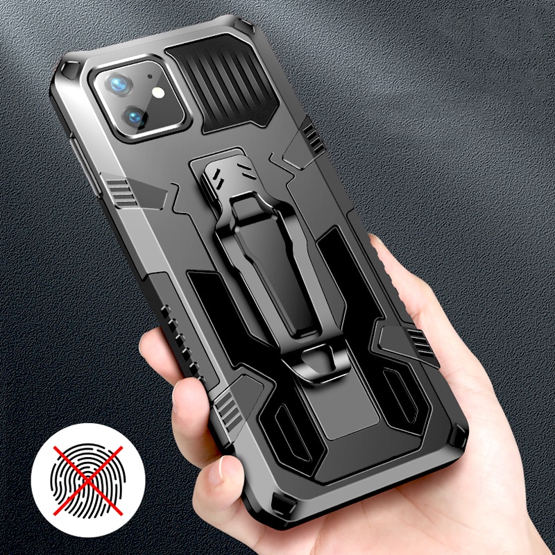Ốp lưng chống sốc kiểu giáp cho iPhone 12 11 Pro Max Mini XR XS X 7 8 6 S 6S Plus SE 2020