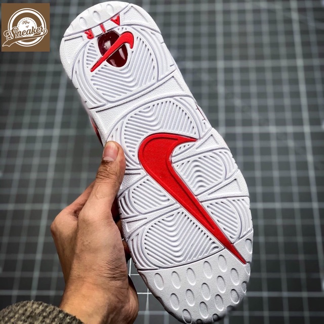 XẢ GẤP Xả Xả | Bán Chạy | Giầy thể thao Air Uptempo red white đỏ trắng thời trang dạo phố KHO Xịn Nhẩt new 🍀 Xịn L : : ,