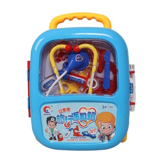 Bộ đồ chơi bác sỹ hình Vali kéo (có bánh, kéo đi được)