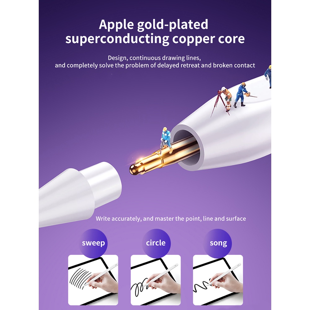 Bút Cảm Ứng Stylus Cho iPad Air 3 4 Pro 11 12.9 Mini 5 6 1