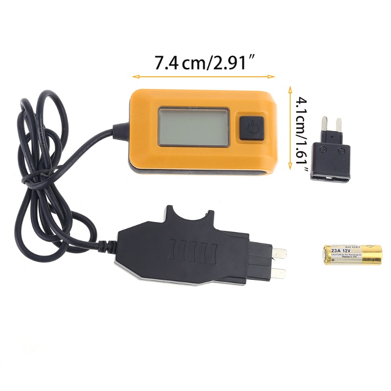 Thiết Bị Kiểm Tra Cầu Chì AOTO AE150 0.01A ~ 19.99A 12V 23A