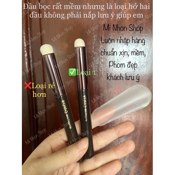 Cọ son môi nhiều loại HÀNG LOẠI 1 KUMO trắng mềm đầu vòm ngón tay