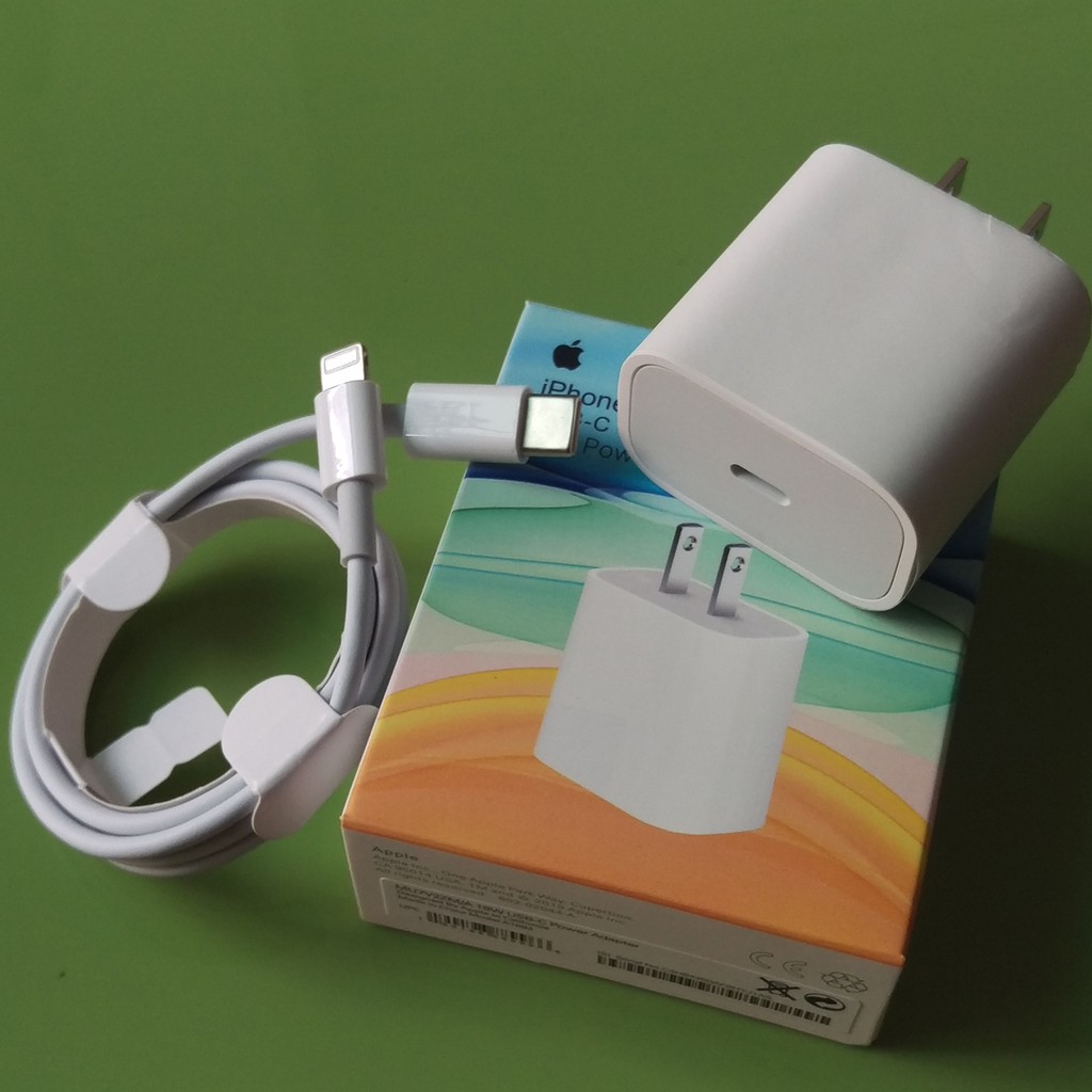 Trọn Bộ Sạc 18W Sạc Nhanh Adapter Được Thay Thế Cho iPhone X XS 11 11Pro Max Sạc iPad USB-C