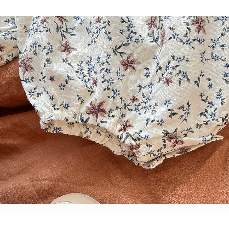 Bộ Áo Liền Quần Kiểu Sườn Xám Thời Trang Mùa Đông Xinh Xắn Cho Bé Gái Từ 0-24 Tháng Tuổi