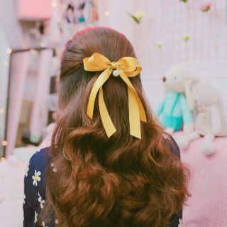 Ruy băng lụa trơn bản 2cm nhiều màu (cuộn 22 mét)