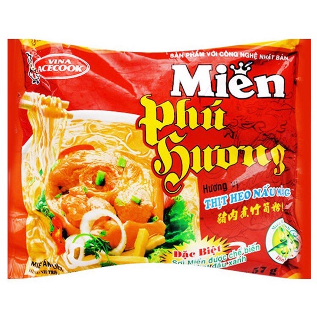 Miến ăn liền Phú Hương gói 58g