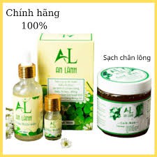 Bộ Triệt lông Vĩnh Viễn Cold Wax và Mỡ Trăn Dược Liệu An Lành (tặng kèm 50 tờ giấy wax và 2 que gạc) | BigBuy360 - bigbuy360.vn