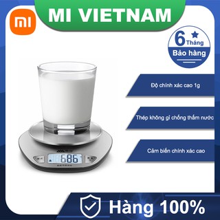 CÂN BẾP ĐIỆN TỬ XIAOMI SENSSUN EK518 (VỎ INOX), ĐỘ CHÍNH XÁC CAO MAX 5KG