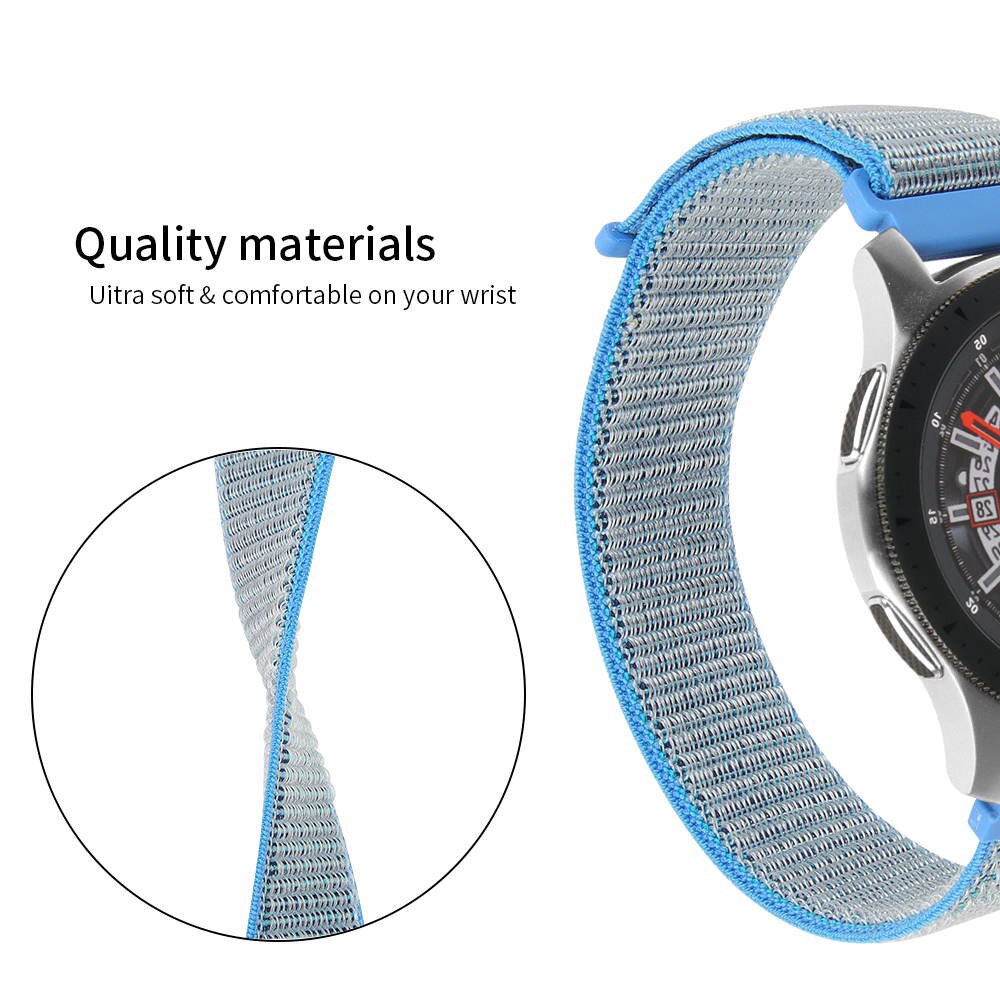 Dây Đeo Nylon Cho Đồng Hồ Thông Minh Samsung Galaxy 46mm Đồng Hồ Thông Minh S3 / Huawei Gt / Amazfit Gtr 47mm