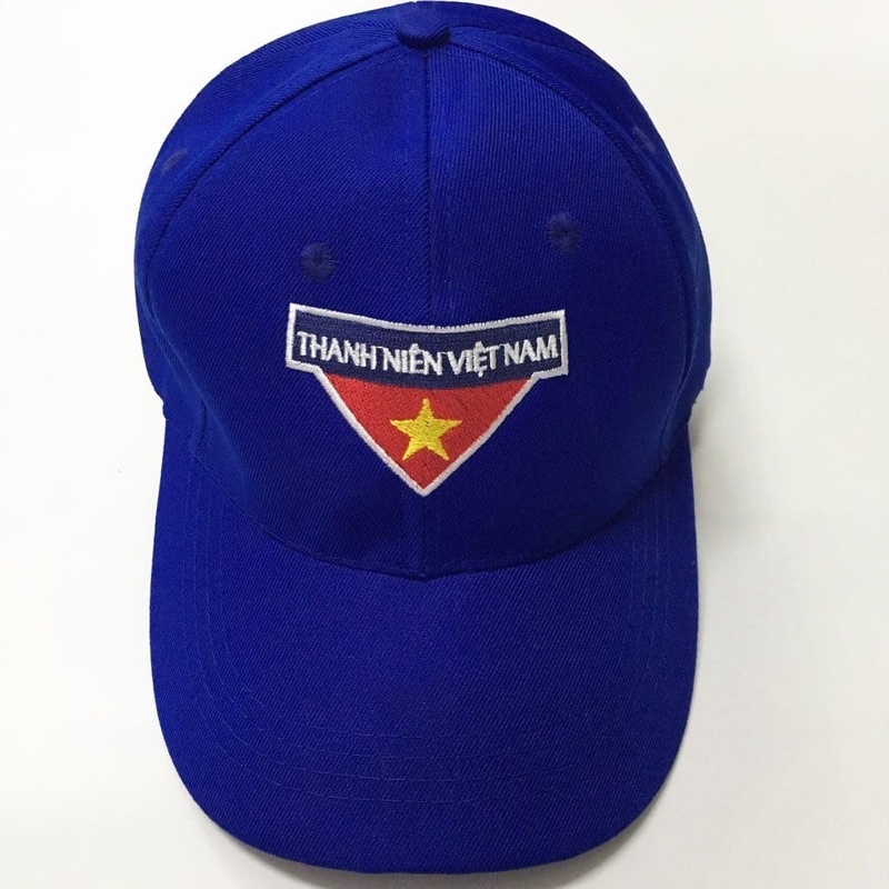 MŨ ĐOÀN THANH NIÊN LOGO THÊU