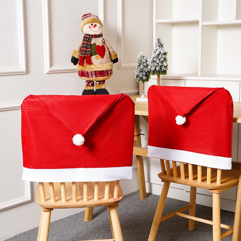 Nón Bọc Lưng Ghế N18 Trang Trí Tiệc, Trang Trí Noel Giáng Sinh