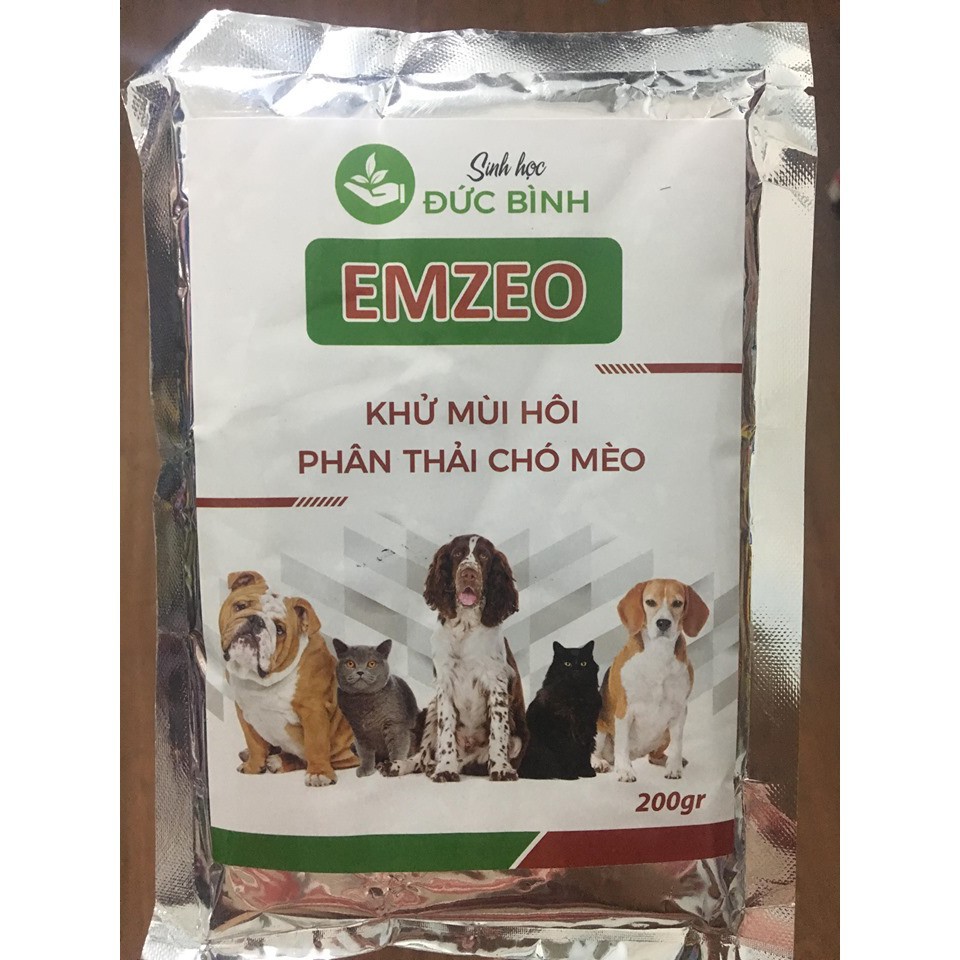 [ Bán sỉ ] KHỬ MÙI HÔI PHÂN THẢI CHÓ MÈO CHUỘT EMZEO