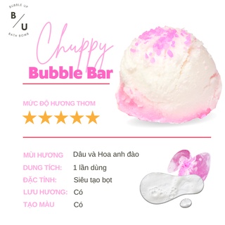 𝐂𝐇𝐔𝐏𝐏𝐘 Viên kem tạo bọt siêu khủng/ Bubble Bar
